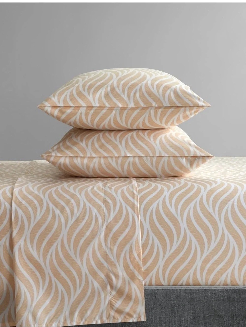 Sheet Set Includes 1 Flat, 1 Fitted Sheet, and 1 Pillowcase, Twin XL,